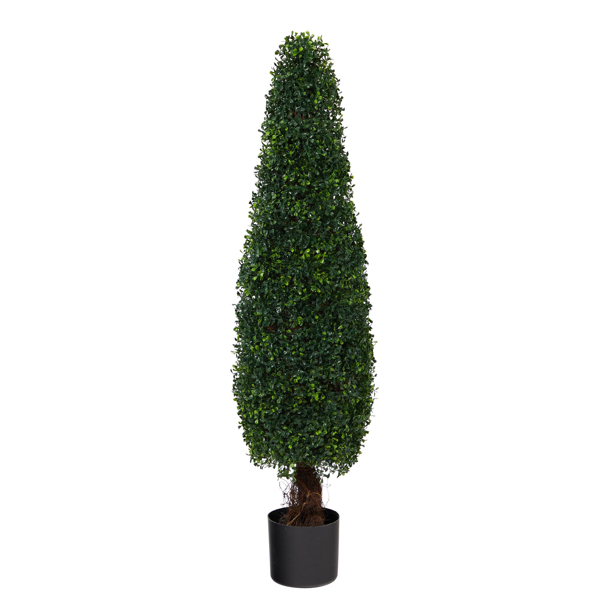 4ft. Potted Boxwood Cone Topiary Tree